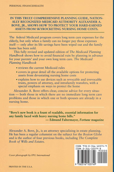 Паперова книга «The Medicaid Planning Handbook. A Guide to Protecting Your Family's Assets From Catastrophic Nursing Home Costs», автор Олександр А. Бове - фото №2 - мініатюра
