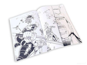 Бумажная книга «Deadpool: Samurai. The Official Coloring Book», автор VIZ Media - фото №9 - миниатюра