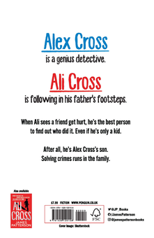 Паперова книга «Ali Cross. Like Father, Like Son», автор Джеймс Паттерсон - фото №2 - мініатюра