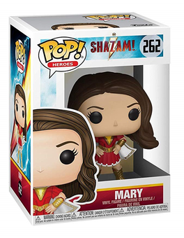  «Коллекционная фигурка Funko Pop! Pop Heroes Shazam Мэри Бэтсон (FK36810)», бренда Funko Pop - фото №3 - миниатюра