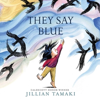 Бумажная книга «They Say Blue», автор Джиллиан Тамаки - фото №1 - миниатюра