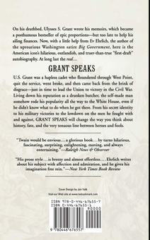 Бумажная книга «Grant Speaks», автор Ев Эрлих - фото №2 - миниатюра