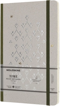  «Блокнот Moleskine Time зелений (LCTM31K)», бренду Moleskine - фото №1 - мініатюра