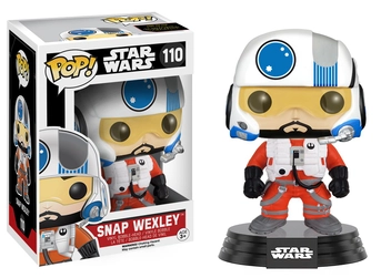  «Коллекционная фигурка Funko Pop! Pop movies Star Wars Episode VII Snap Wexley (FK9614)», бренда Funko Pop - фото №2 - миниатюра