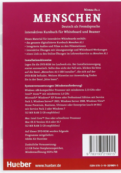 Паперова книга «Menschen sechsbandige Ausgabe. Interaktives Kursbuch fur Whiteboard und Beam (DVD-ROM)» - фото №2 - мініатюра