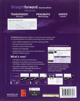 Паперова книга «Straightforward 2nd  Advanced  SB + eBook Pack », автор Рой Норріс - фото №2 - мініатюра