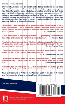 Бумажная книга «Major League Losers : The Real Cost Of Sports And Who's Paying For It», автор Марк С. Розентрауб - фото №2 - миниатюра