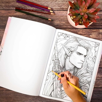 Паперова книга «Fantastic Creatures Coloring», автор Редактори Thunder Bay Press - фото №4 - мініатюра