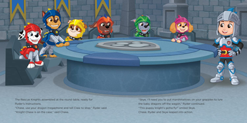 Паперова книга «PAW Patrol: Daring Dragon Rescue Picture Book» - фото №3 - мініатюра