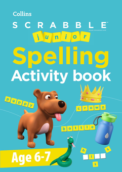 Бумажная книга «SCRABBLE™ Junior Spelling Activity Book Age 6-7» - фото №1 - миниатюра