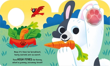 Бумажная книга «High Five Bunny!», автор Робин Бэйнс - фото №4 - миниатюра