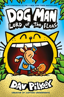 Бумажная книга «Dog Man 5. Lord of the Fleas», автор Дэв Пилки - фото №2 - миниатюра