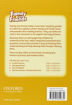 Бумажная книга «Family and Friends 4. Sherlock Holmes and the Blue Diamond. Reader A», автор Артур Конан Дойл - фото №2 - миниатюра