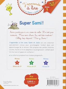 Паперова книга «Sami et Julie CP Niveau 1 Super Sami!», автор Laurence Lesbre - фото №2 - мініатюра