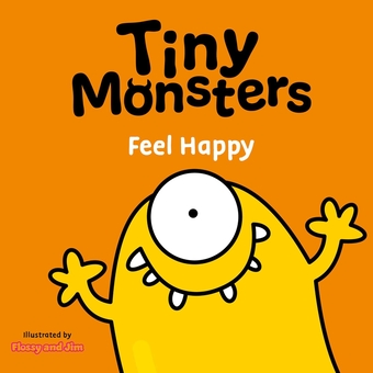 Бумажная книга «Tiny Monsters Feel Happy», автор Sweet Cherry Publishing - фото №1 - миниатюра