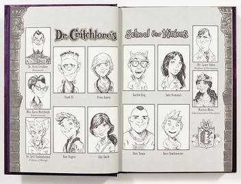 Бумажная книга «Dr. Critchlore's School for Minions. Book 1», автор Шейла Грау - фото №3 - миниатюра
