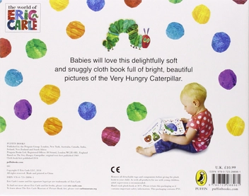 Бумажная книга «The Very Hungry Caterpillar. Cloth Book», автор Эрик Карл - фото №2 - миниатюра
