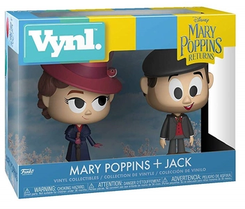 «Коллекционная фигурка Funko Pop! Vynl Мэри Поппинс и Джек (FK34222)», бренда Funko Pop - фото №2 - миниатюра
