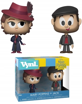  «Коллекционная фигурка Funko Pop! Vynl Мэри Поппинс и Джек (FK34222)», бренда Funko Pop - фото №3 - миниатюра