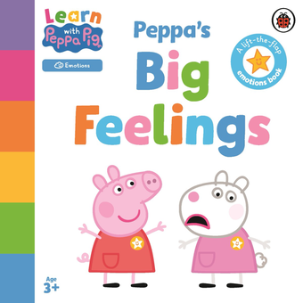 Паперова книга «Learn with Peppa. Peppa's Big Feelings» - фото №1 - мініатюра