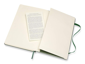 «Нотатник Moleskine Classic в клітинку Миртовий зелений (QP061K15)», бренду Moleskine - фото №4 - мініатюра