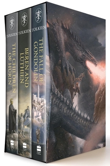 Бумажная книга «The Great Tales of Middle-earth. Boxed Set», автор Джон Р. Р. Толкин - фото №1 - миниатюра