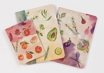 Бумажная книга «The Forest Feast Notebooks (Set of 3)», автор Блэйн Браунелл - фото №3 - миниатюра