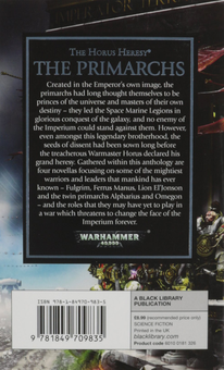 Паперова книга «Horus Heresy: The Primarchs», авторів Грем Макнілл, Гев Торп, Роб Сандерс - фото №2 - мініатюра