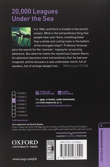 Паперова книга «20000 Leagues Under The Sea Audio CD Pack. Level 4», автор Жуль Верн - фото №2 - мініатюра