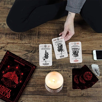 Паперова книга «Occult Tarot», автор Тревіс Макгенрі - фото №4 - мініатюра