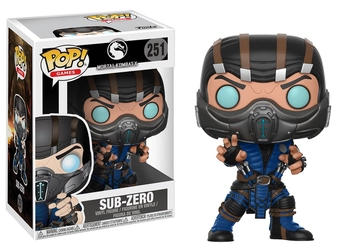  «Коллекционная фигурка Funko Pop! Pop Games Mortal Kombat Саб-Зиро (FK21686)», бренда Funko Pop - фото №2 - миниатюра
