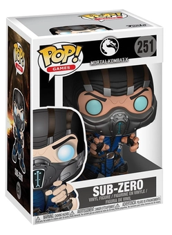  «Коллекционная фигурка Funko Pop! Pop Games Mortal Kombat Саб-Зиро (FK21686)», бренда Funko Pop - фото №3 - миниатюра