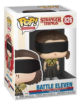  «Коллекционная фигурка Funko Pop! Pop TV Stranger Things Battle Eleven (FK39367)», бренда Funko Pop - фото №3 - миниатюра