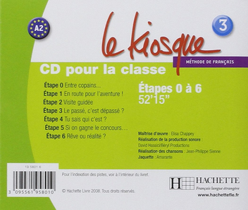 Паперова книга «Le Kiosque Niveau 3. CD Audio Classe », автор Фабіен Галлон - фото №2 - мініатюра