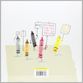 Паперова книга «The Day The Crayons Quit», автор Дрю Дейволт - фото №2 - мініатюра