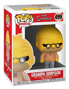 «Коллекционная фигурка Funko Pop! Pop Animation The Simpsons Дедушка Симпсон (FK33881)», бренда Funko Pop - фото №3 - миниатюра