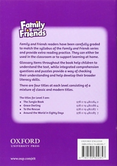 Бумажная книга «Family and Friends Readers 5. Around the World in Eighty Days», автор Жюль Верн - фото №2 - миниатюра