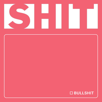 Бумажная книга «Shit Diecut Sticky Notes» - фото №1 - миниатюра