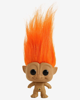  «Коллекционная фигурка Funko Pop! Trolls Orange Troll (44606)», бренда Funko Pop - фото №2 - миниатюра
