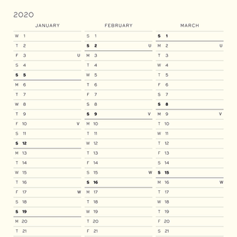 «Ежемесячник с заметками Leuchtturm1917 Composition 2020 Темно-синий (360046)», бренда Leuchtturm1917 - фото №2 - миниатюра