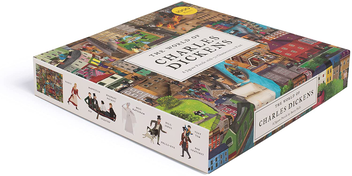 Бумажная книга «The World of Charles Dickens. A Jigsaw Puzzle with 70 Characters to Find. 1000 pieces» - фото №3 - миниатюра