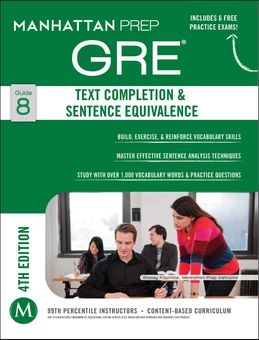 Бумажная книга « GRE Text Completion & Sentence Equivalence» - фото №1 - миниатюра
