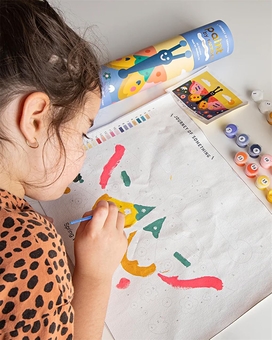 Паперова книга «Kids Paint by Numbers: Flower Patch» - фото №4 - мініатюра