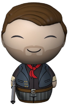  «Коллекционная фигурка Funko Pop! Dorbz BioShock Booker DeWitt (FK9220)», бренда Funko Pop - фото №1 - миниатюра