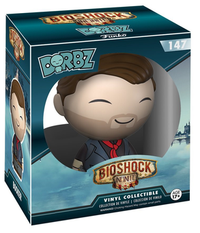  «Коллекционная фигурка Funko Pop! Dorbz BioShock Booker DeWitt (FK9220)», бренда Funko Pop - фото №3 - миниатюра