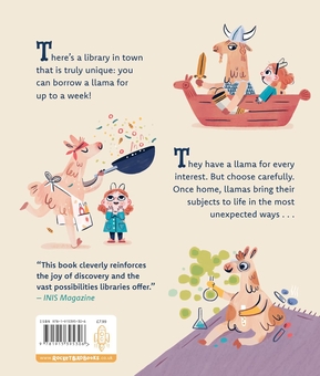 Паперова книга «Llama Library», автор Голлі Райан - фото №2 - мініатюра