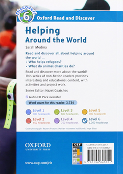 Паперова книга «Oxford Read and Discover: Level 6: Helping Around The World», автор Sarah Medina - фото №2 - мініатюра