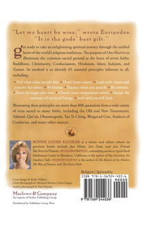 Бумажная книга «One Heart. Universal Wisdom from the World's Scriptures», авторов Эндрю Харви, Сильвия Бурштейн, Бонни Кухлер - фото №2 - миниатюра