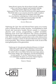 Бумажная книга «Nightsongs for Gaia: Selected Poems», автор Джеймс Бирн - фото №2 - миниатюра