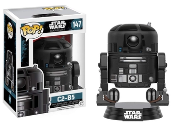  «Коллекционная фигурка Funko Pop! Pop movies Star Wars Rogue One C2-B5 (FK10464)», бренда Funko Pop - фото №3 - миниатюра